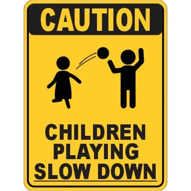 Caution Children Playing - Buy Now