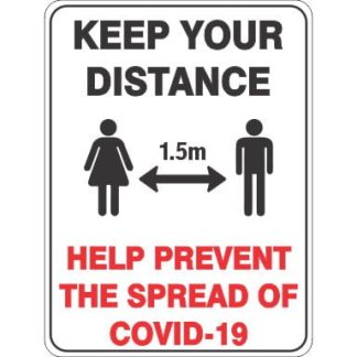 Keep Your Distance And Help Prevent The Spread