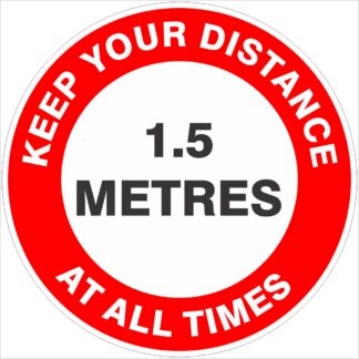 Keep Your Distance At All Times