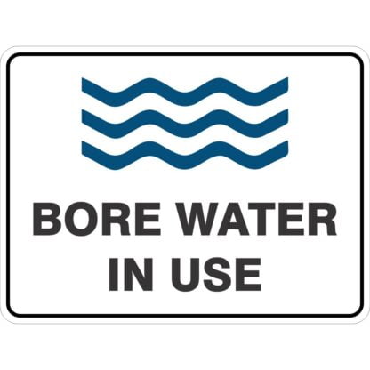 Bore Water In Use