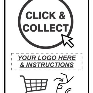 Click And Collect Sign