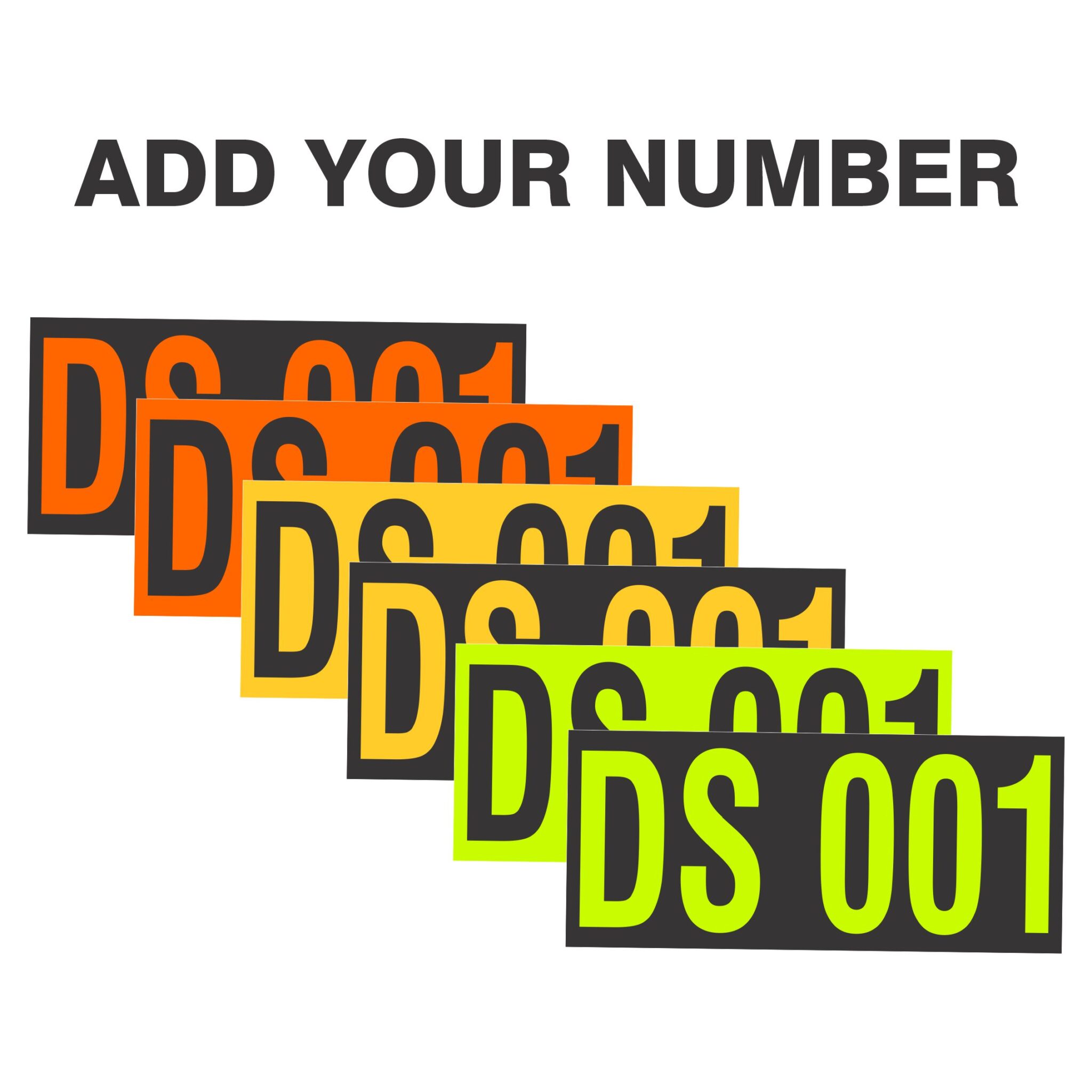 Vehicle Id Call Numbers - Buy Now
