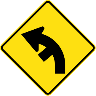 Side Road Junction On A Curve (L Or R)