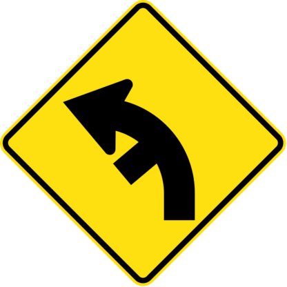 Side Road Junction On A Curve (L Or R)