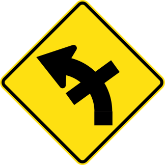 Side Road Junction On A Curve (L Or R)