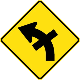 Side Road Junction On A Curve (L Or R)