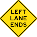 Left Lane Ends