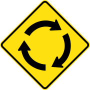 Roundabout (ahead) (L Or R)