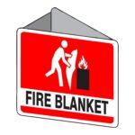 3D Fire Blanket Wall Sign