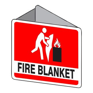 3D Fire Blanket Wall Sign