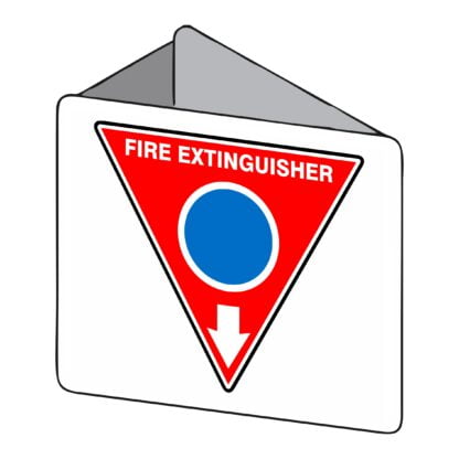 3d Fire Extinguisher Sign - Foam
