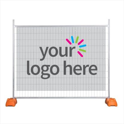 Custom Printed Temporary Fence Mesh Banner