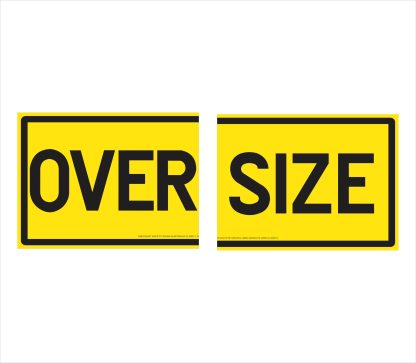 Oversize Vehicle Sign