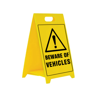 Corflute A-frame Beware Of Vehicles