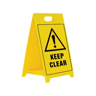 Corflute A-frame Keep Clear