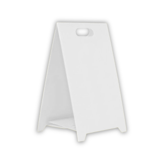 Corflute A-frame Blank White