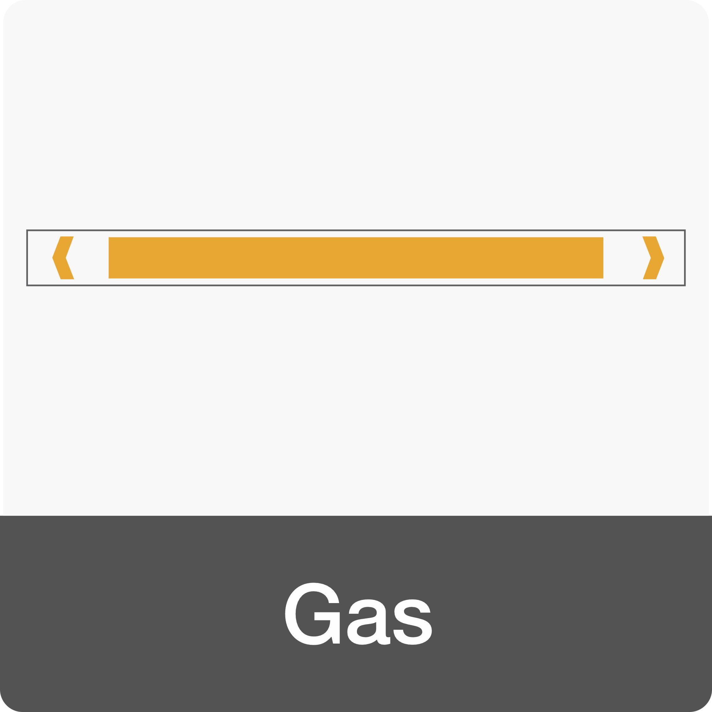 Gas Pipe Markers