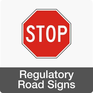 Regulatory Road Signs