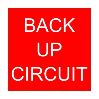 Back Up Circuit - 15mm x 15mm
