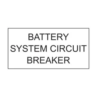 Battery System Circuit Breaker - 30mm x 15mm