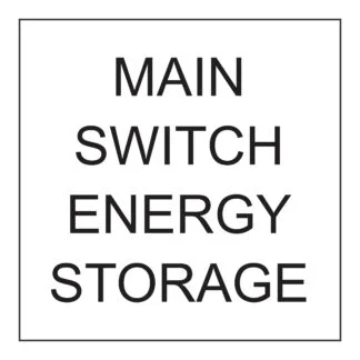 Main Switch Energy Storage - 15mm x 15mm