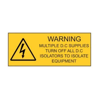 Multiple D.C. SOURCES