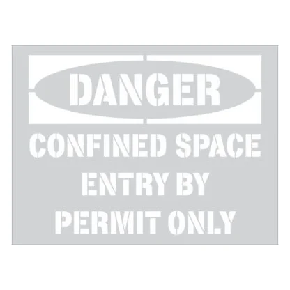 CONFINED SPACE ENTRY BY PERMIT ONLY
