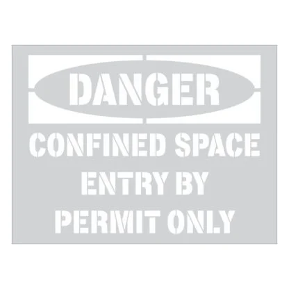 Confined Space Entry By Permit Only