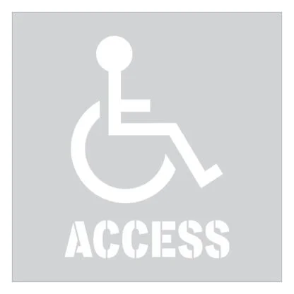 Disabled-Access-Stencil