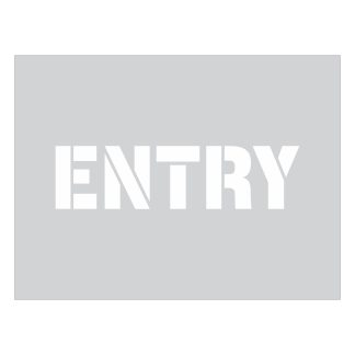 Entry Stencil