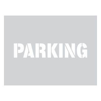 Parking Stencil