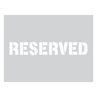 Reserved Stencil
