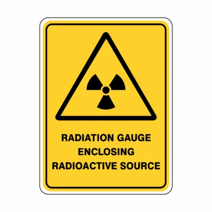 Warning Radiation Gauge