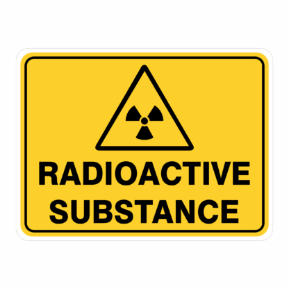Warning_Radioactive Substances