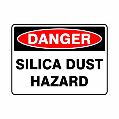 Danger Silica dust