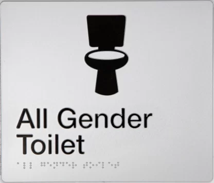 All Gender Toilet Sign