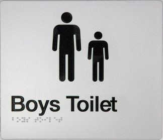 Boys Toilet Sign
