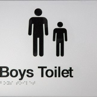 Boys Toilet Sign