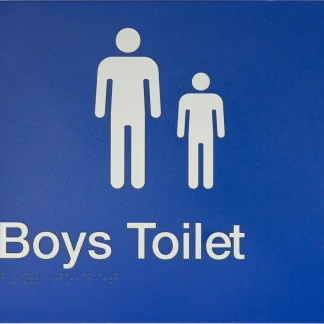 Boys Toilet Sign