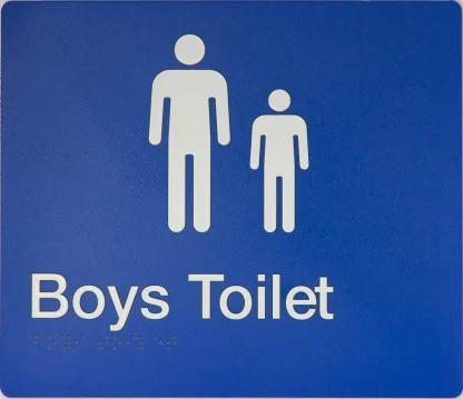 Boys Toilet Sign