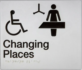 Changing Places Sign
