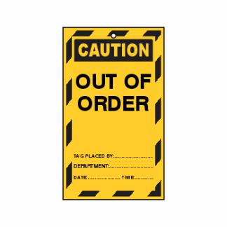 Caution - Out Of Order