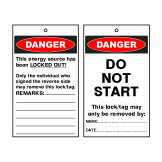 Danger - Do Not Start