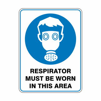 Respirator Must Be Worn In This Area