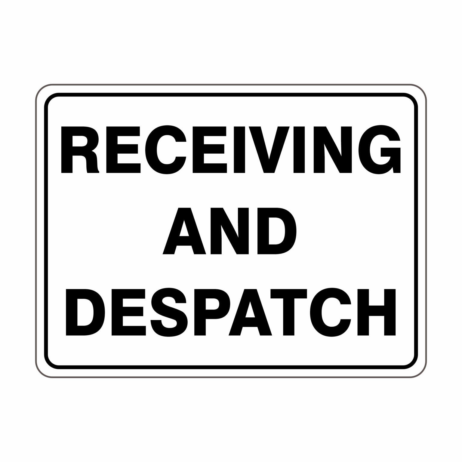 Receiving Despatch Signs Receiving And Despatch Buy Now Discount