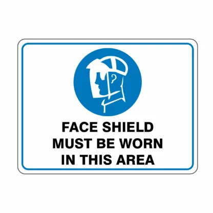 mandatory_Face Shield_MUST_BE_WORN_Landscape