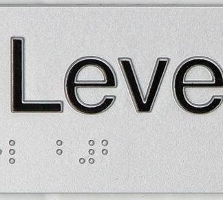 Braille Exit Sign Basement 2