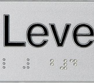 Braille Exit Sign Basement 4