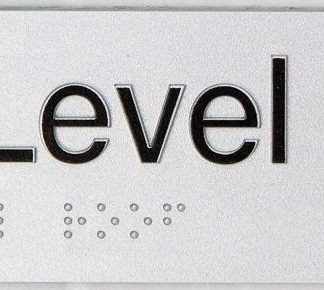 Braille Exit Sign Roof Level