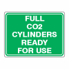 Cylinder Status Signs